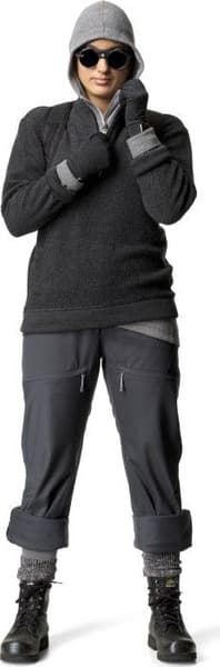 W's Alto Half Zip Merino Mix True Black, view: 4
