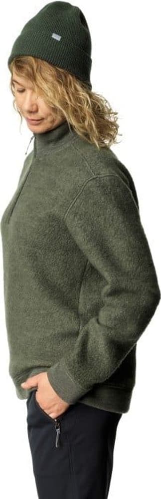 W's Alto Half Zip Merino Mix Willow Green, view: 1