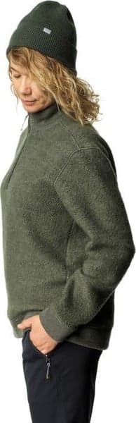 W's Alto Half Zip Merino Mix Willow Green, view: 1