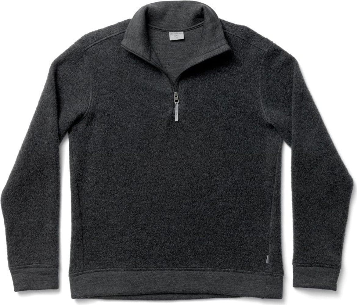 W's Alto Half Zip Merino Mix True Black, view: 0