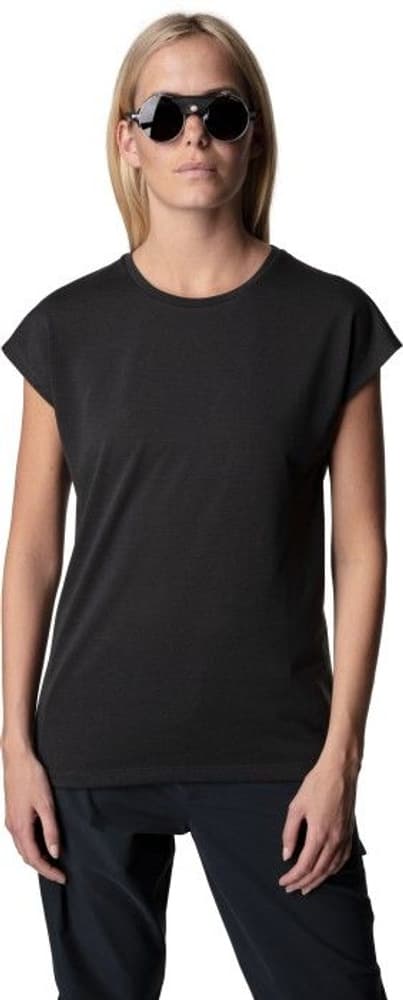 W's Up Tee True Black, view: 2