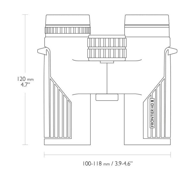 Frontier ED X 8x32 Grå, view: 2