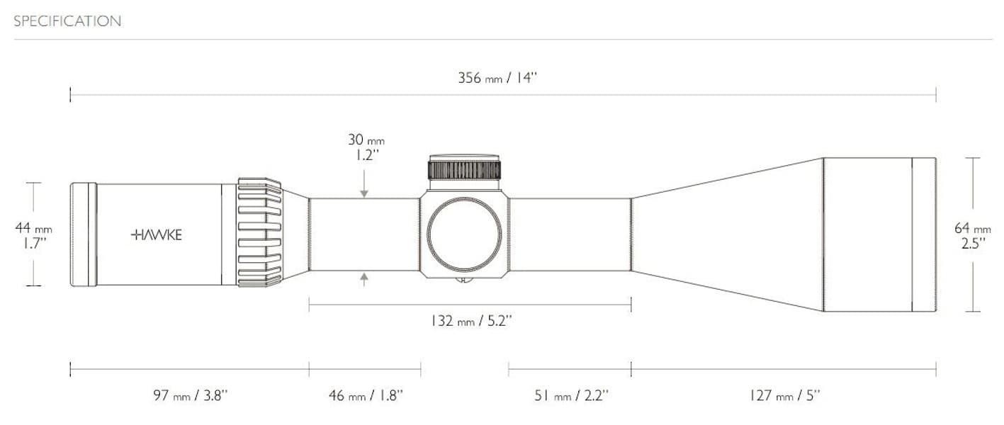 Endurance 30WA 3-12x56 LR Dot Belyst, view: 1