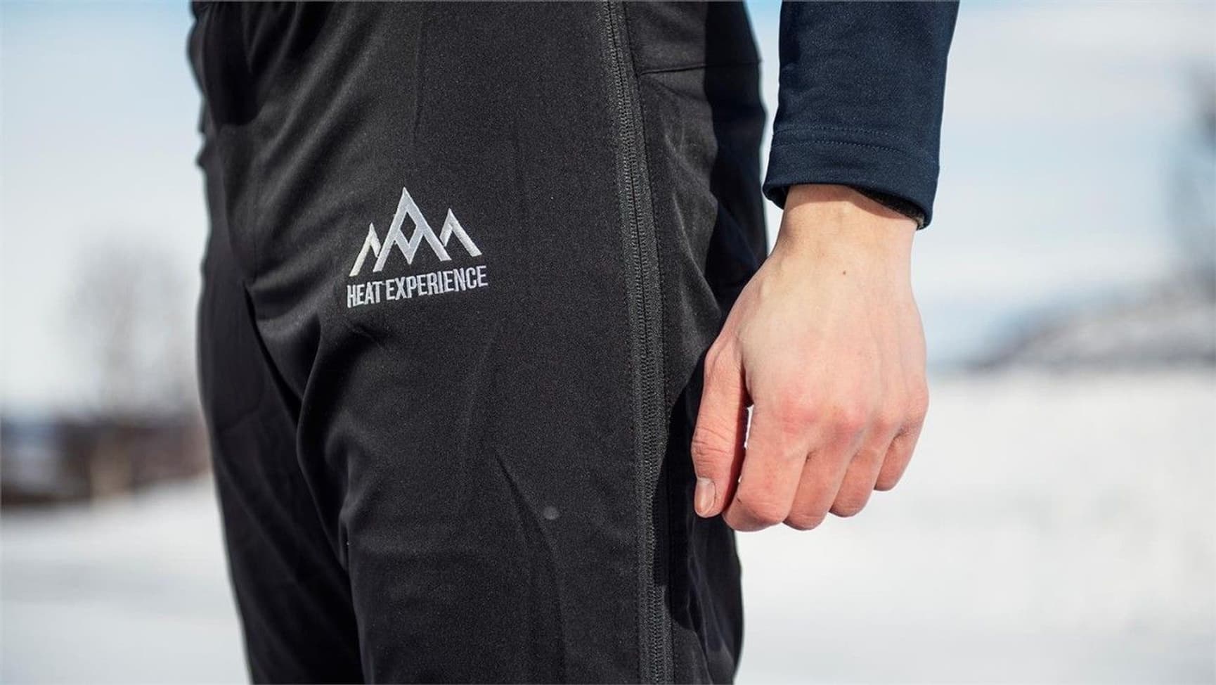 Heated Pants Black Unisex, view: 3