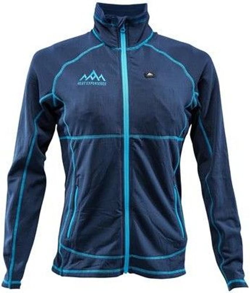 W's Heated Grid Fleece Blue, view: 0