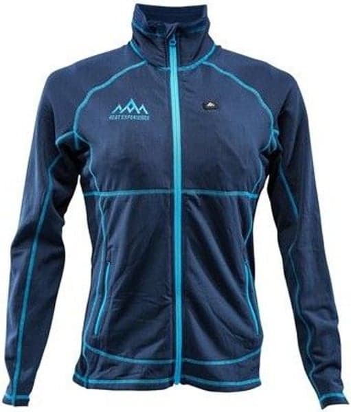 W's Heated Grid Fleece Blue, view: 0