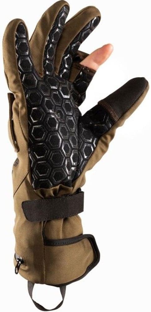Heated Hunting Gloves Green, view: 1