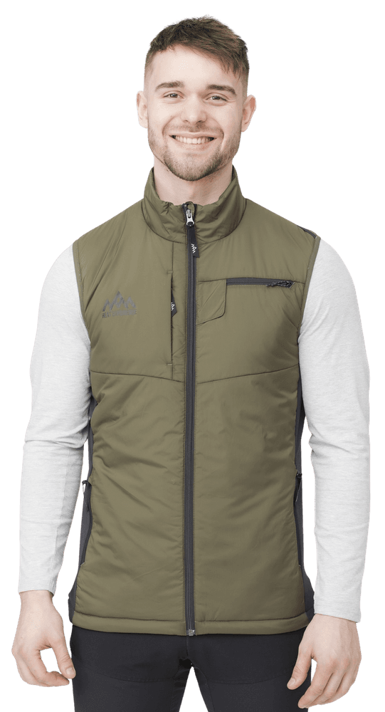 M's Heated Hunt Vest V2 Olive Green, view: 1
