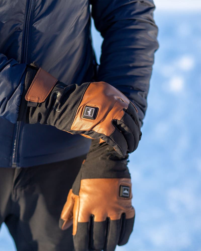 Heated Outdoor Gloves Black Unisex, view: 4