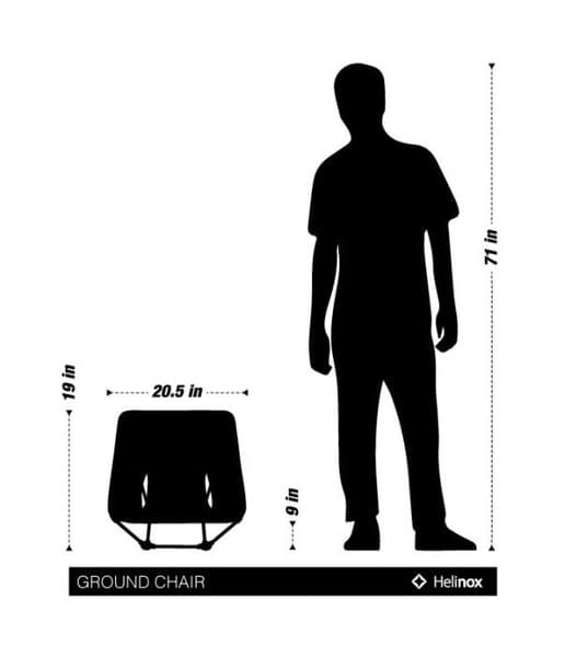 Ground Chair Coyote Tan/Black, view: 5