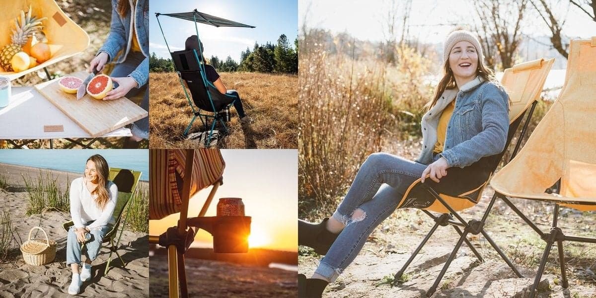 Sunset Chair Crimson/Silver, view: 3