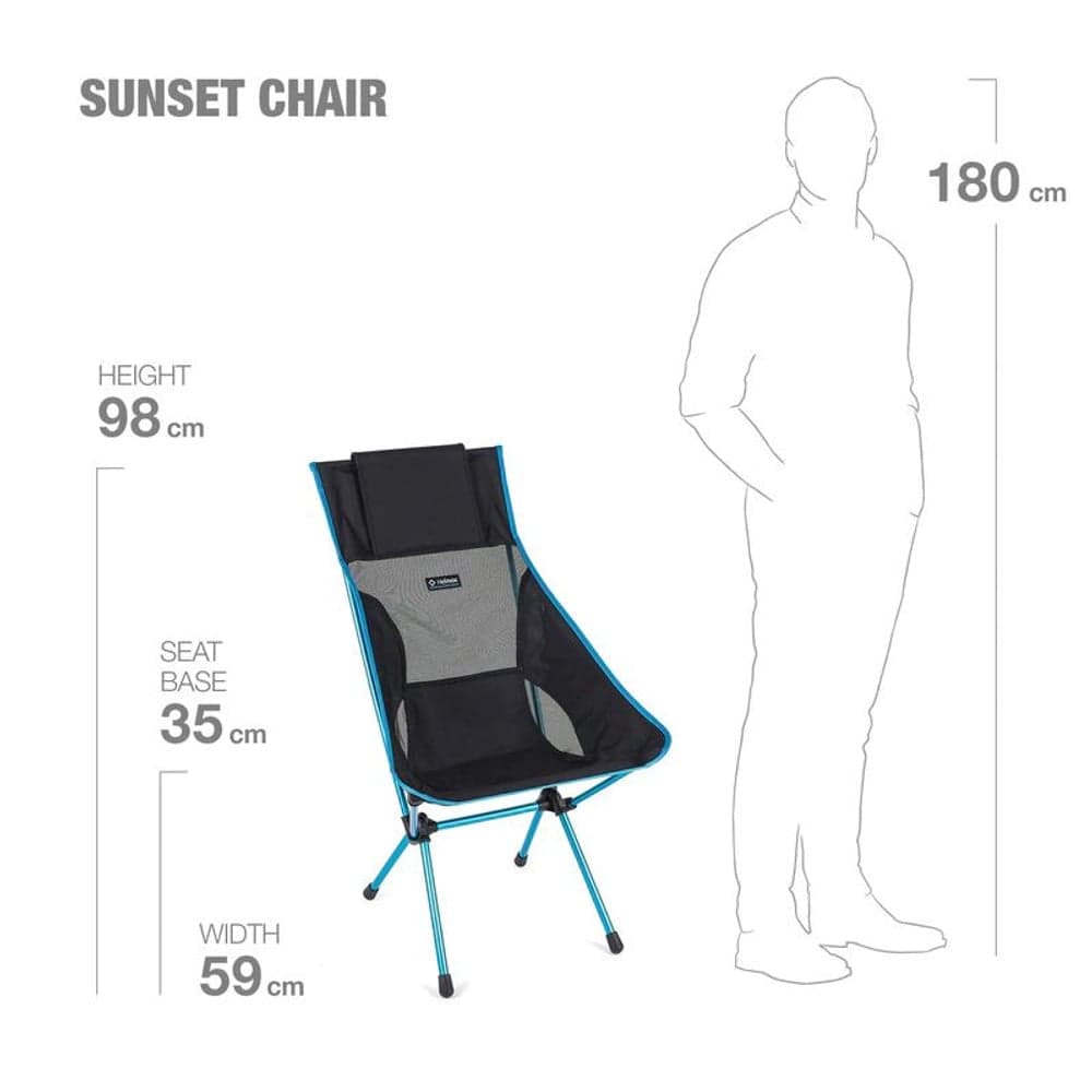 Sunset Chair Black/O Blue, view: 7