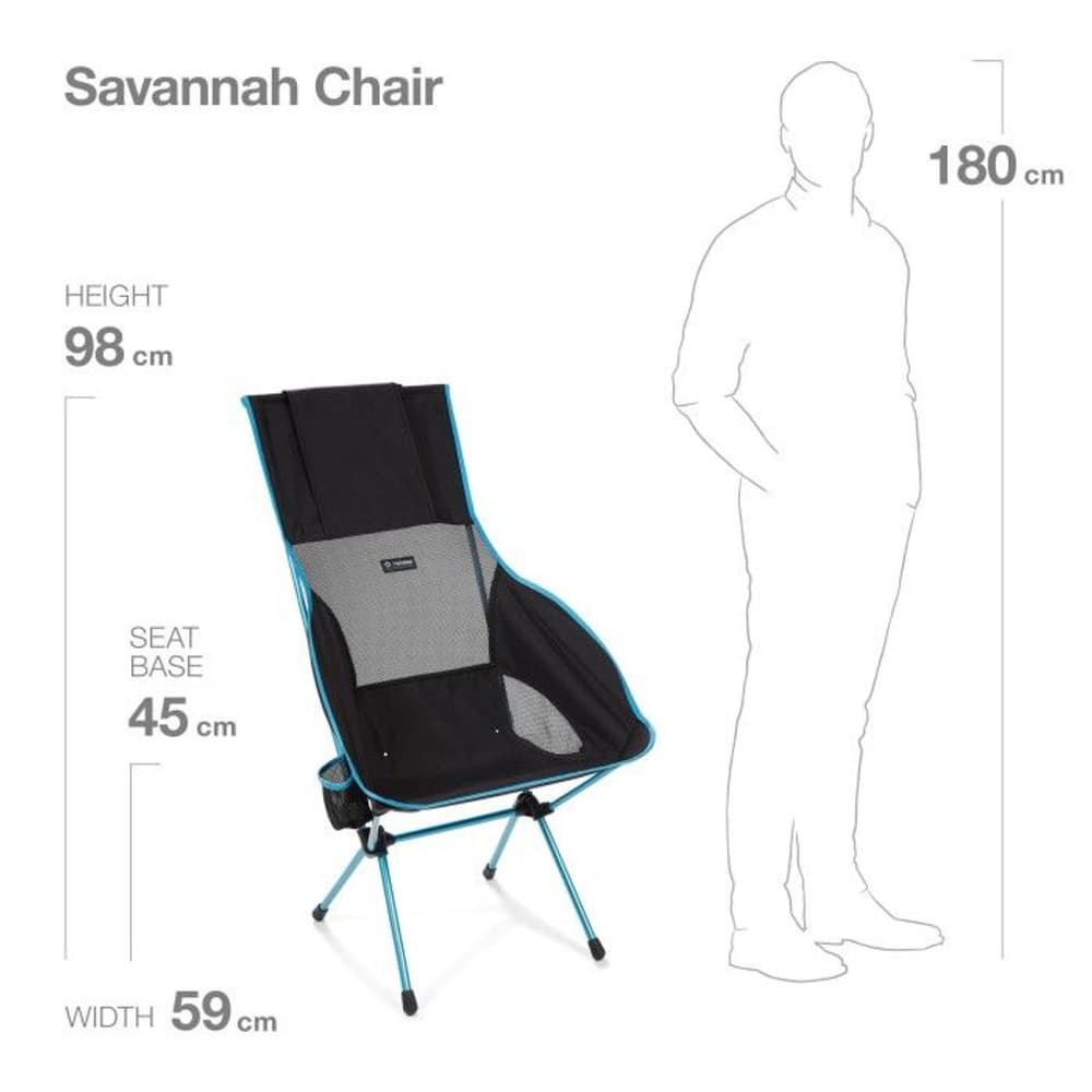 Savanna Chair Black/O Blue, view: 6