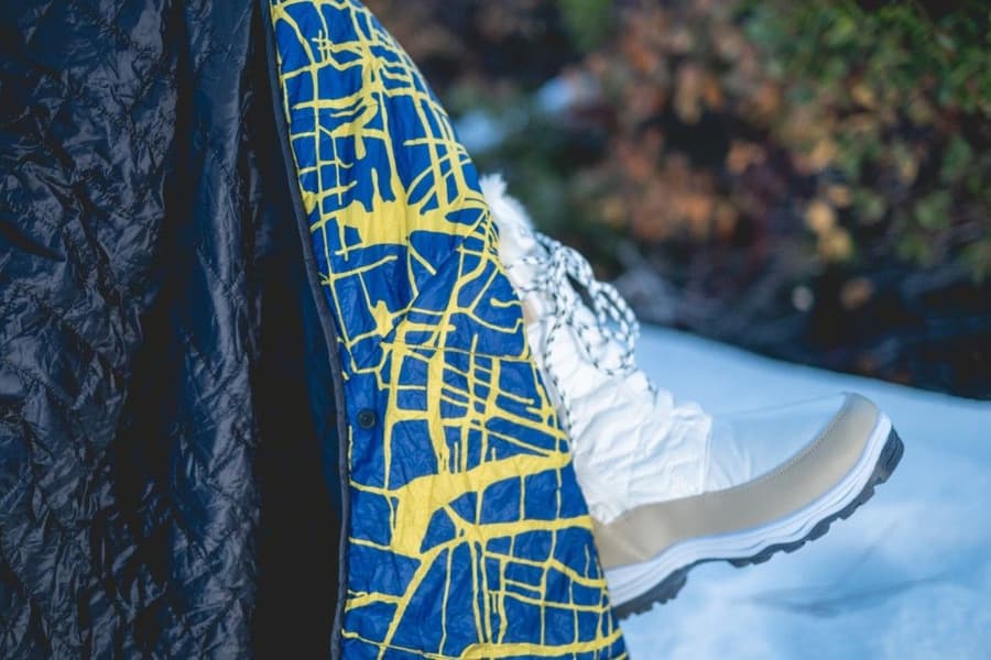 Bloncho Reversible Black/Flow Line, view: 3