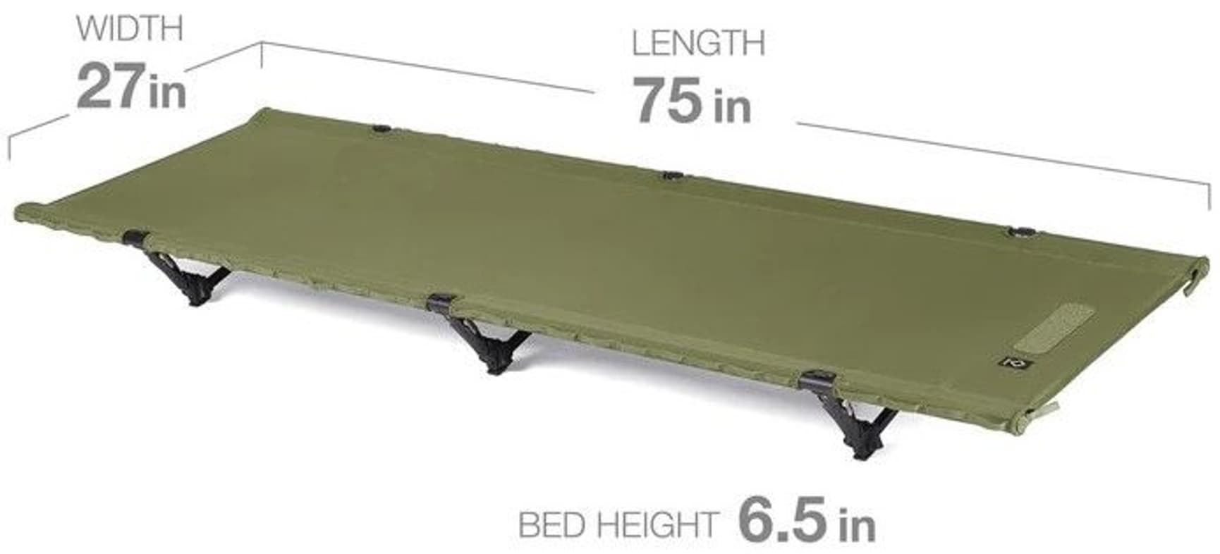 Tactical Cot Convertible Military Olive, view: 1
