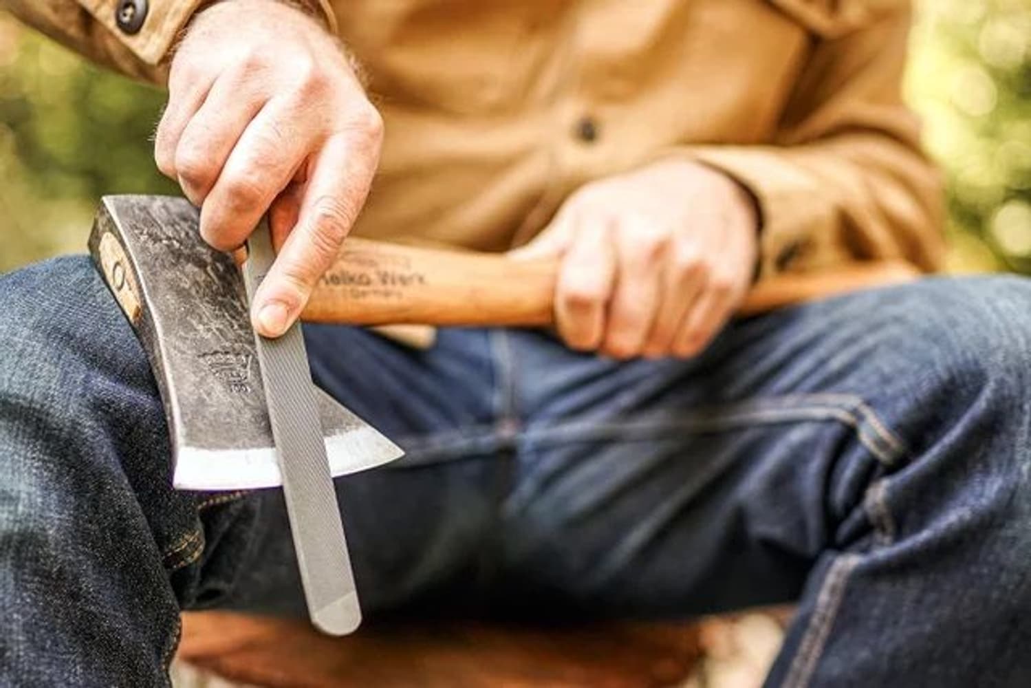 Double Sided Axe File, view: 6