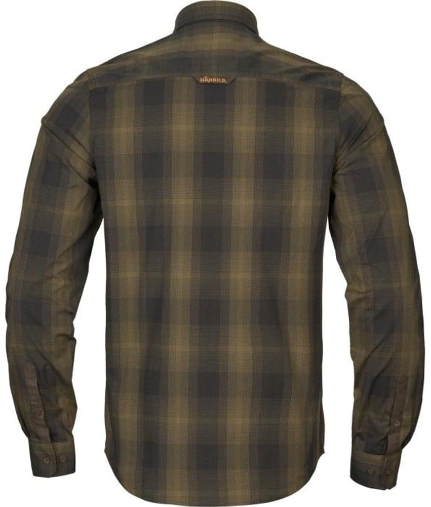 Akkan Shirt Willow Green/Shadow Brown, view: 1