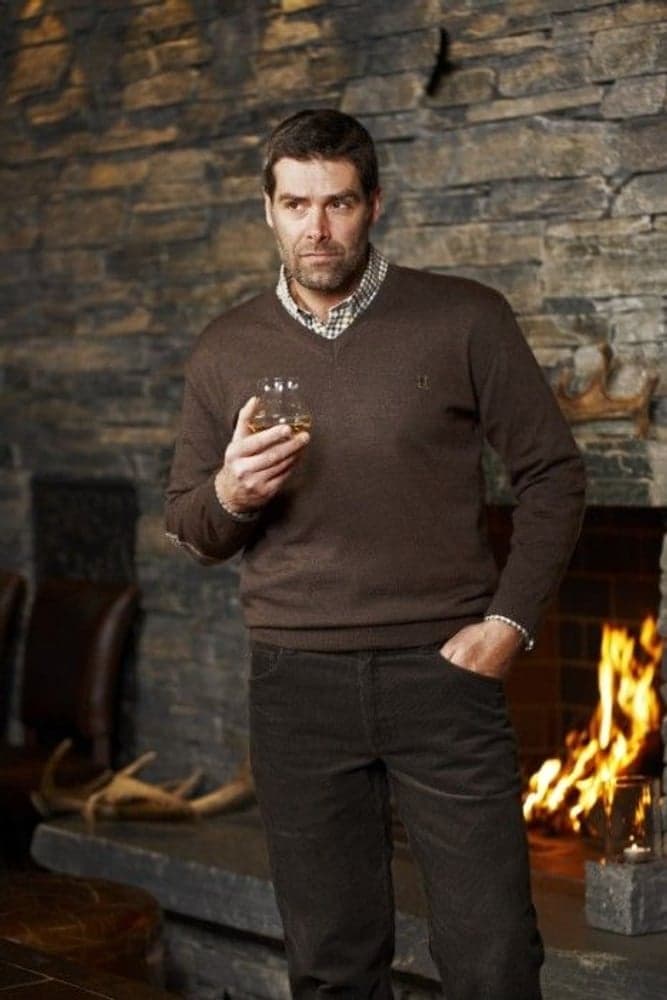 Jari Pullover Shadow Brown Melange, view: 2