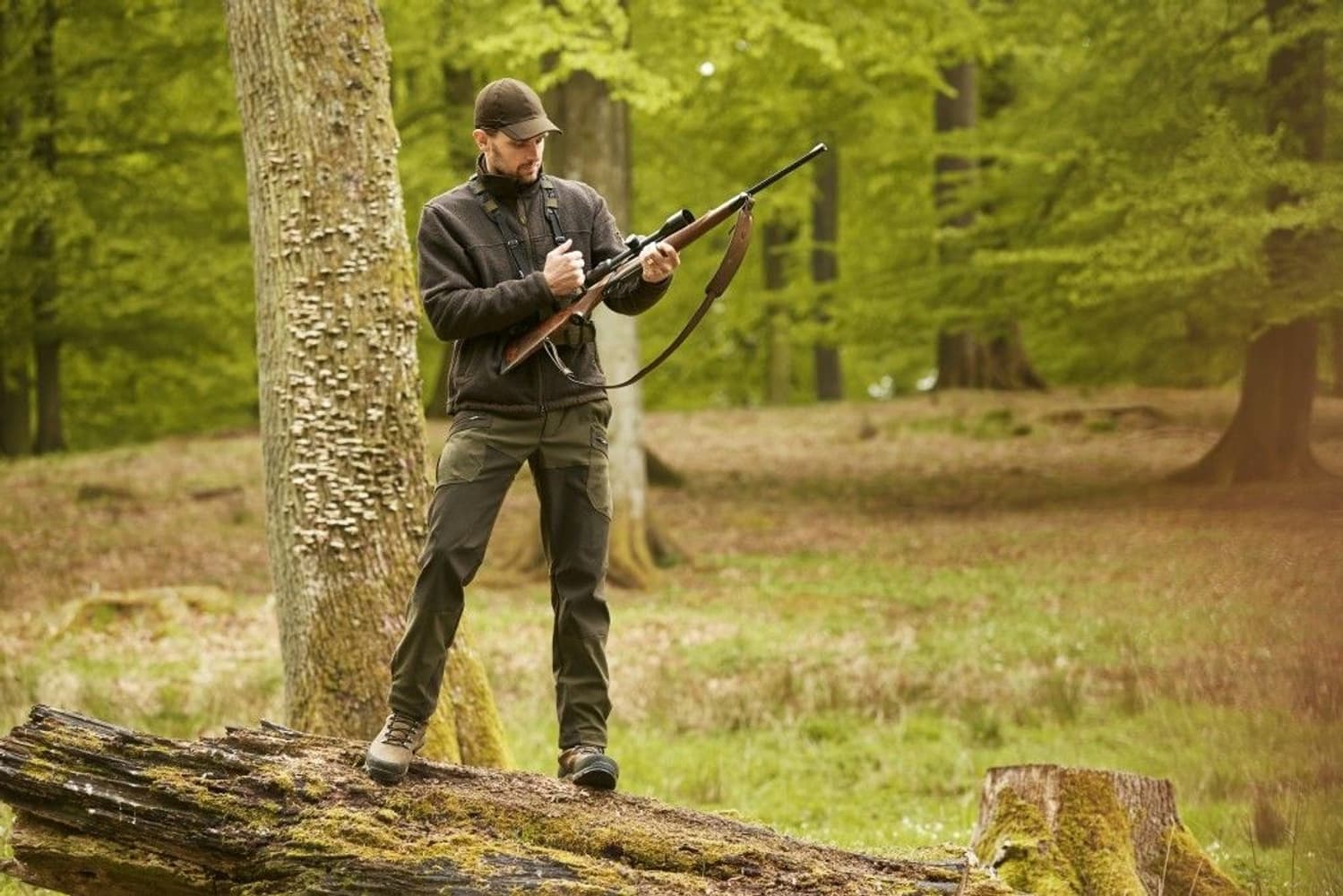 Norja Cardigan Brown Melange, view: 3