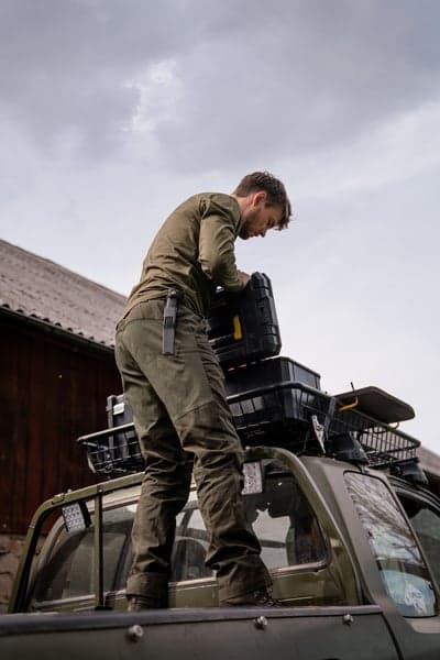 Fjell Trousers Forest Night/Rosin, view: 3