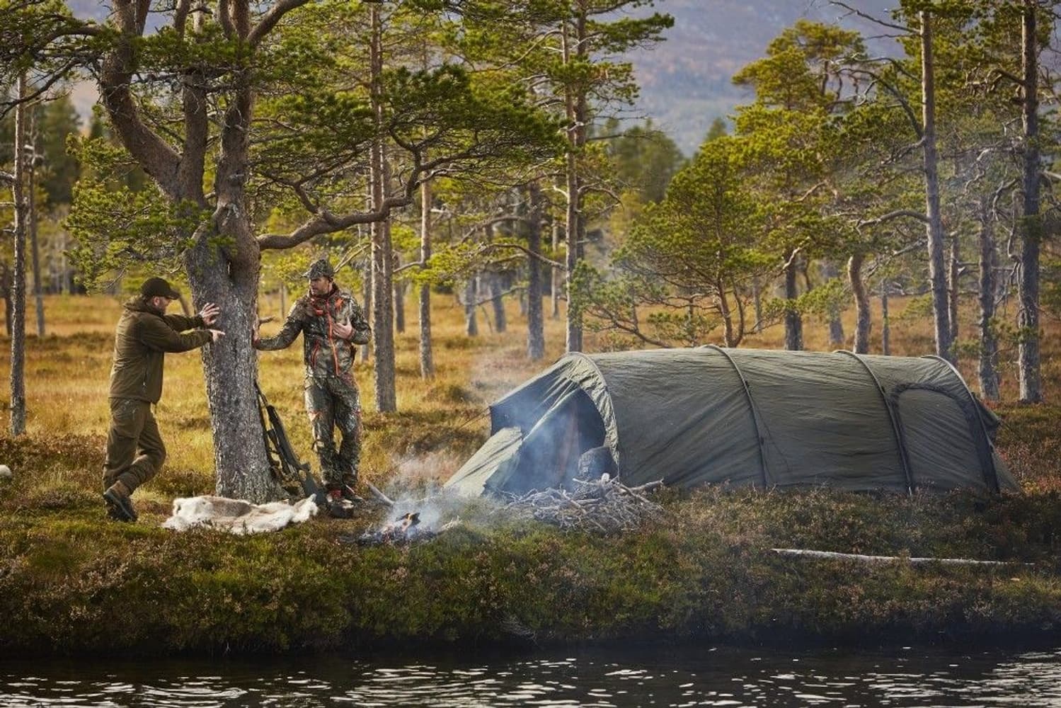 Norse Trousers Hunting Green/Shadow Brown, view: 4