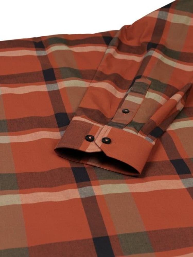 Amlet L/S Skjorta Dark Burnt Orange, view: 4