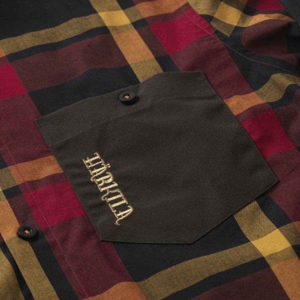 Amlet L/S Skjorta Red/Black, view: 2