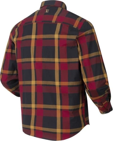 Amlet L/S Skjorta Red/Black, view: 1