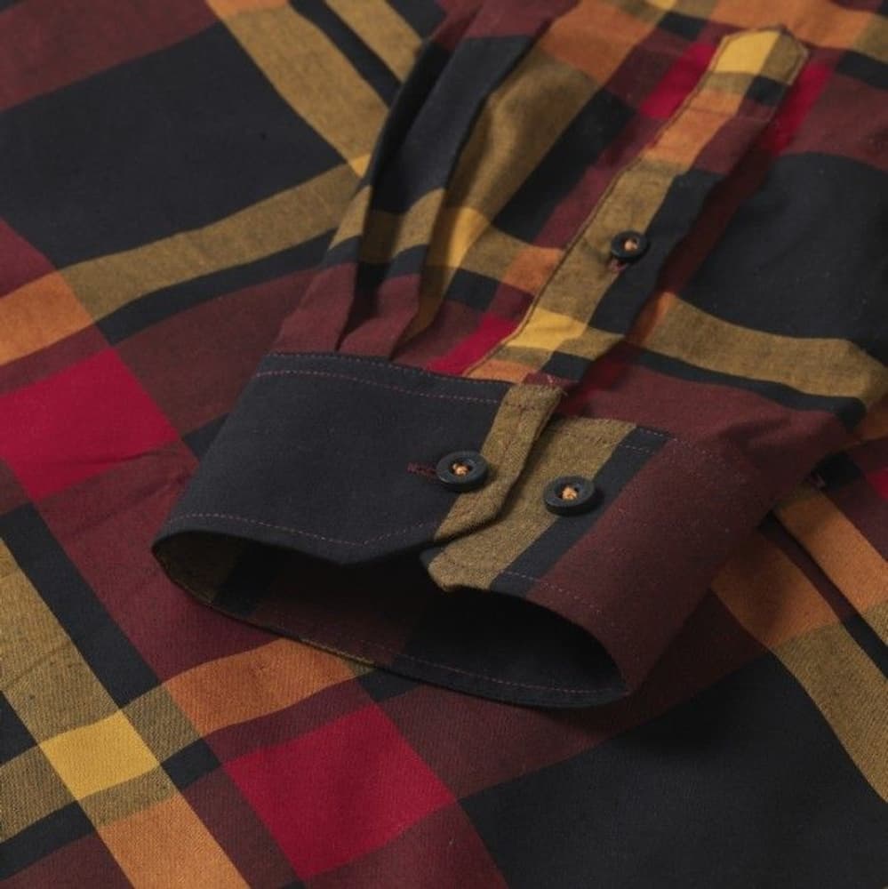 Amlet L/S Skjorta Red/Black, view: 3