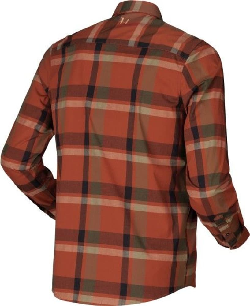 Amlet L/S Skjorta Dark Burnt Orange, view: 1