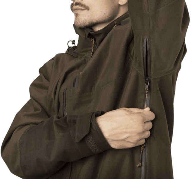 Hunter GTX Jacket Hunting Green/Shadow Brown, view: 4