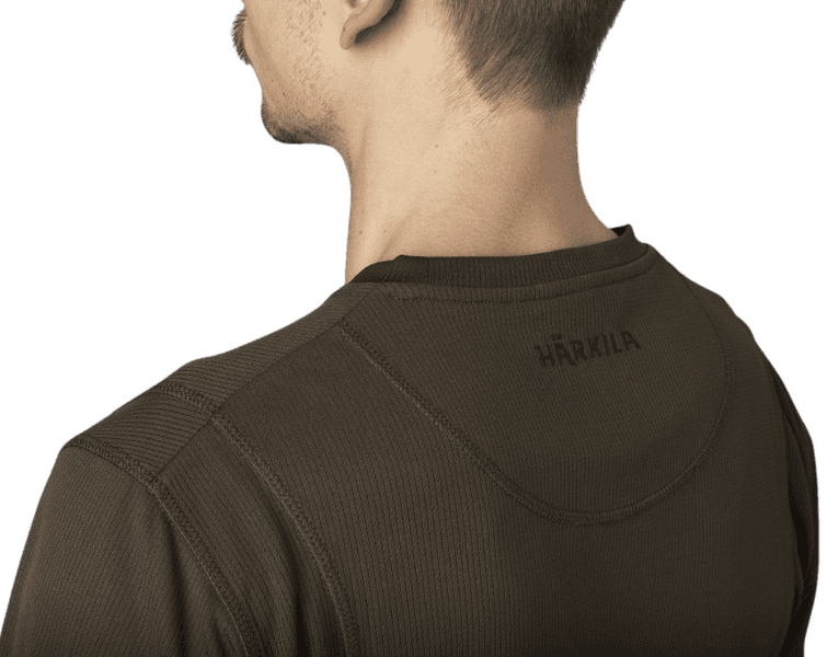 Hunter L/S T-Shirt Hunting Green/Shadow Brown, view: 3