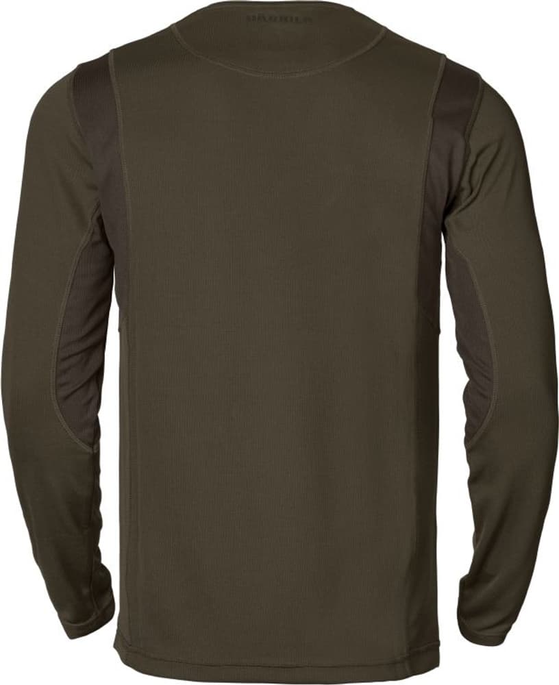 Hunter L/S T-Shirt Hunting Green/Shadow Brown, view: 1