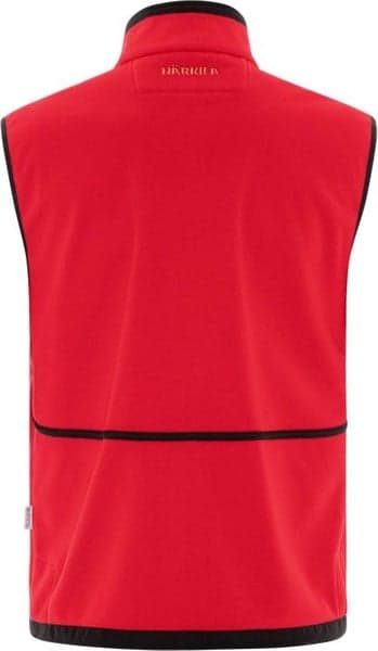 Kamko Fleece Vest Brown/Red, view: 3