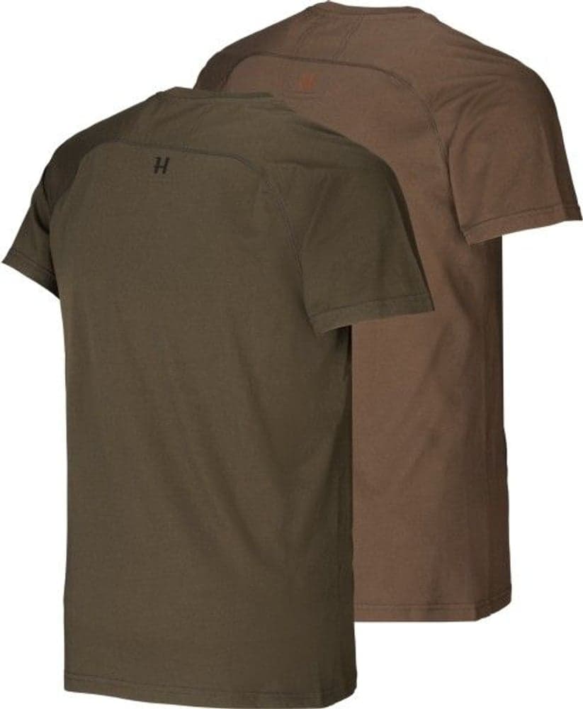 Logo T-Shirt 2-Pack Willow Green/Slate Brown, view: 1