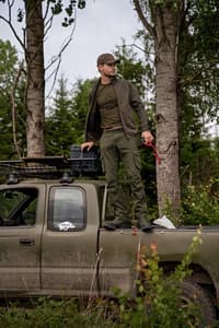 Olaf Fleece Jacket Green/Shadow Grey - view: 5