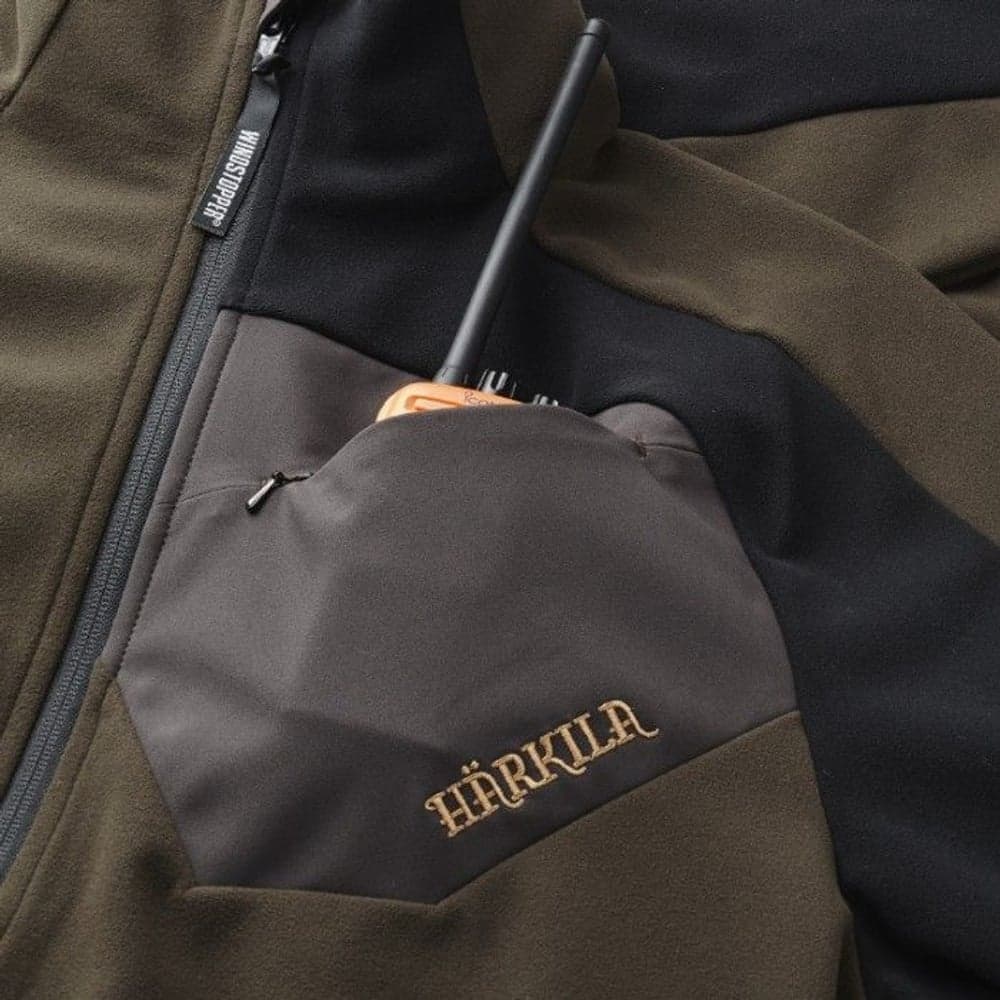 Thor Fleece Jacket Shadow Brown/Black, view: 2