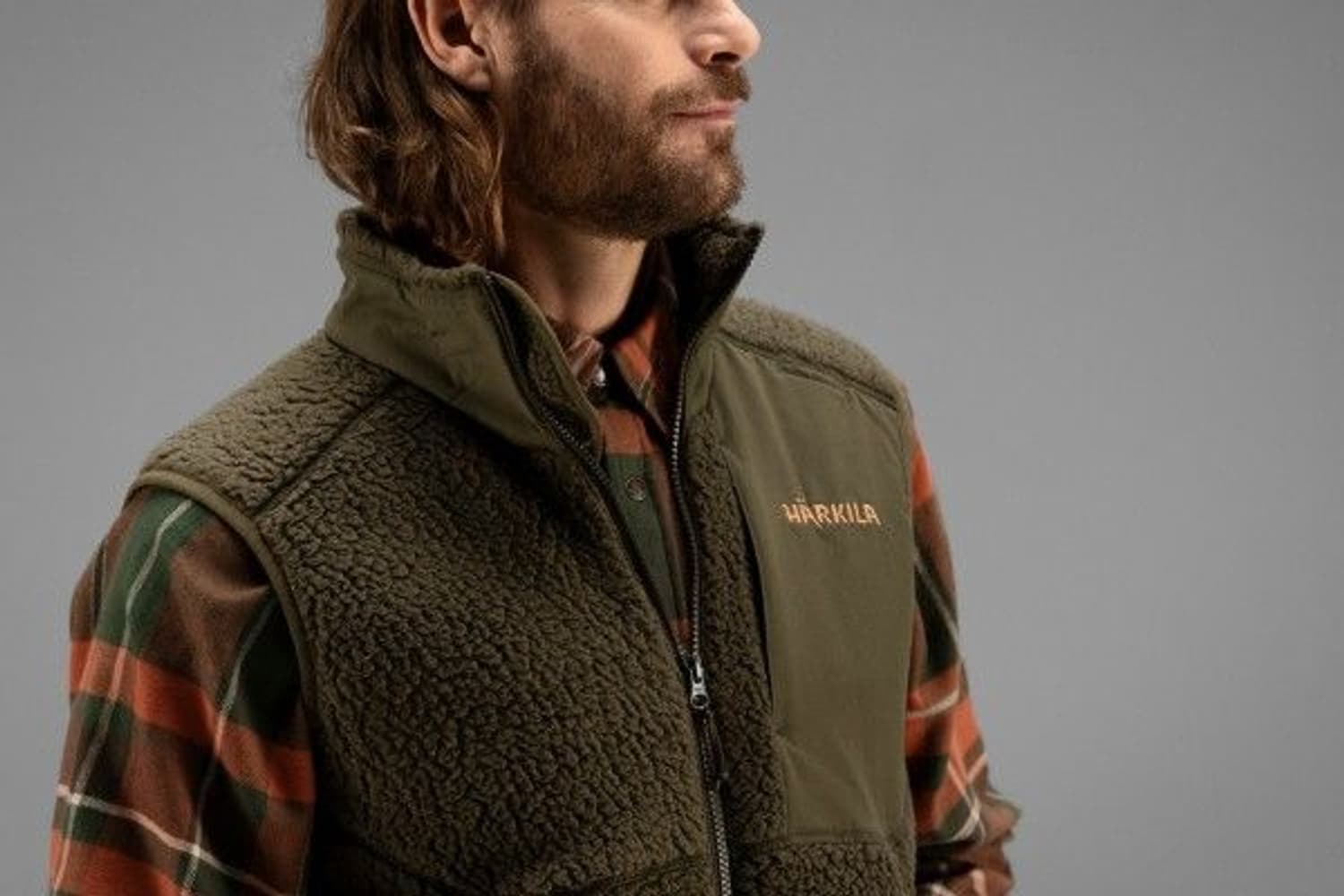 Polar Fleece Väst Willow Green, view: 3