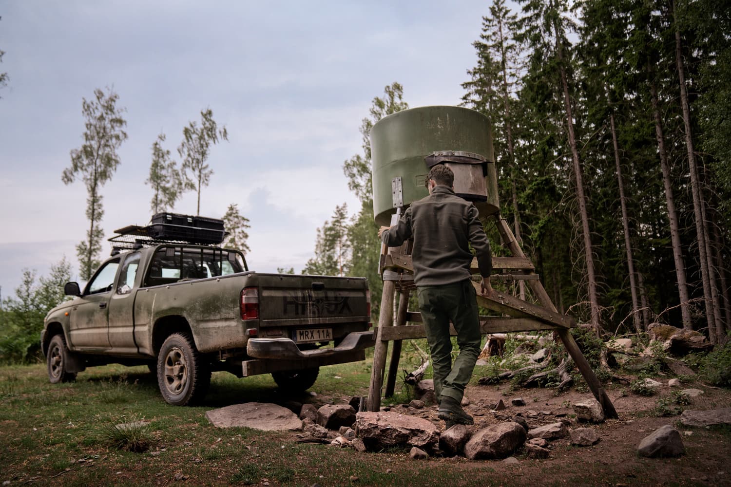 Fjell Fleece Jacket Shadow Brown, view: 3
