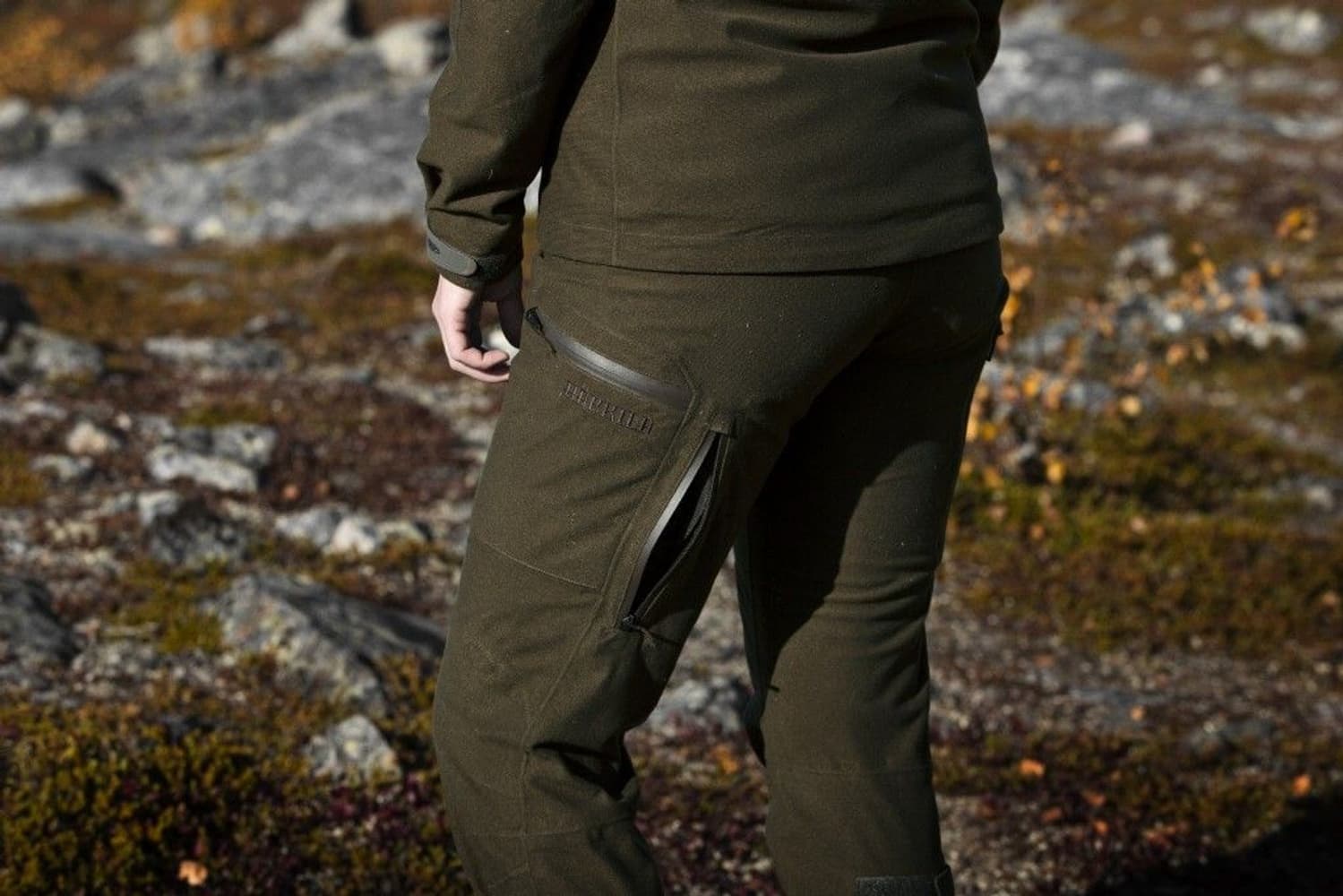 Freja Lady Trousers Willow Green, view: 2