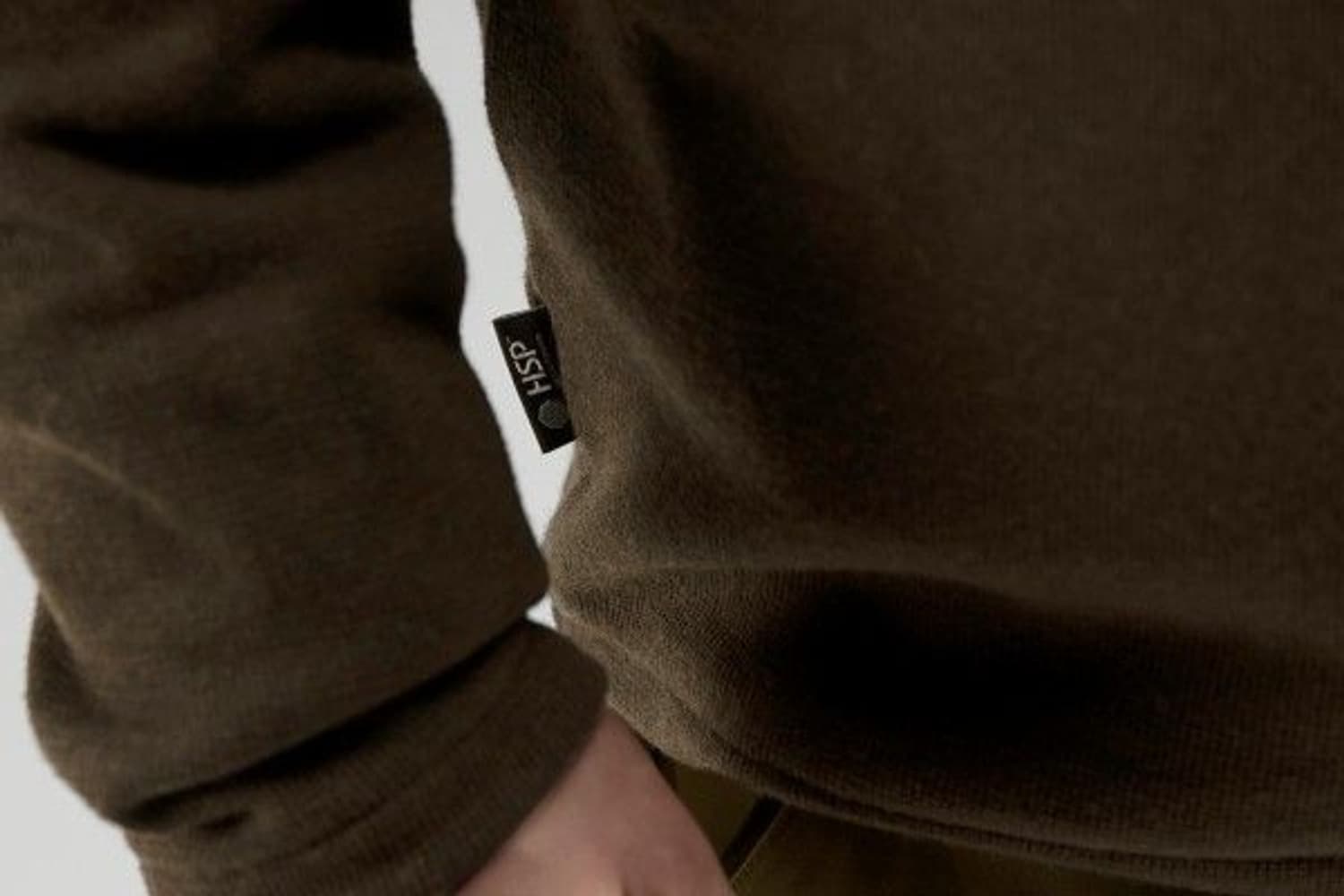 Retrieve HSP Pullover Dark Warm Olive, view: 3