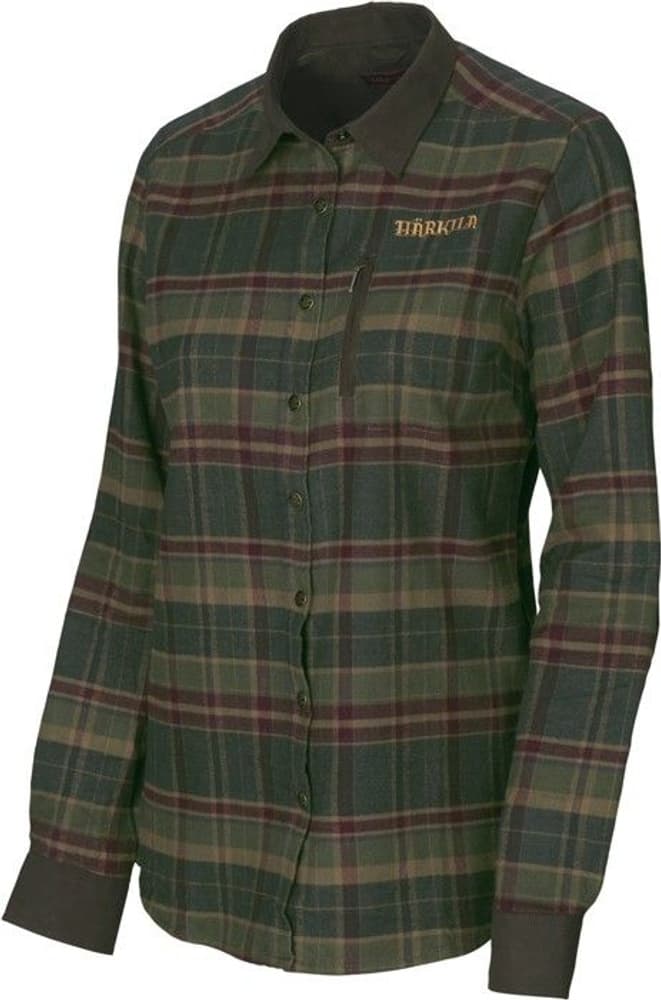 Pajala Lady L/S Skjorta Rosin Green, view: 0