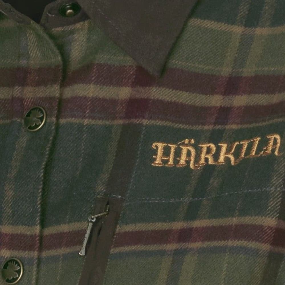 Pajala Lady L/S Skjorta Rosin Green, view: 2