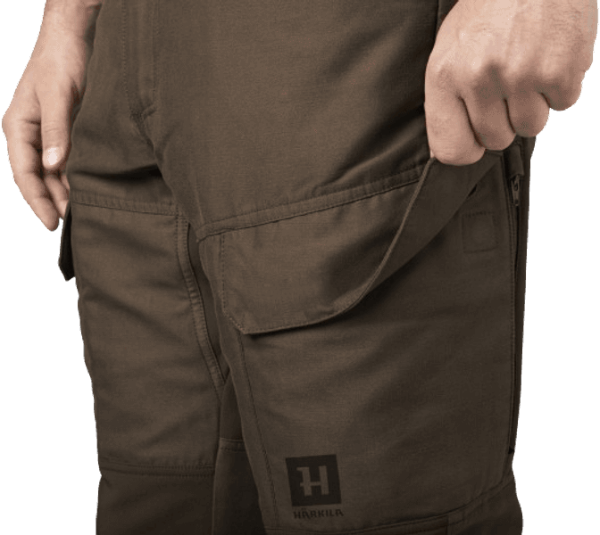 Scandinavian Trousers Slate Brown/Shadow Brown, view: 3