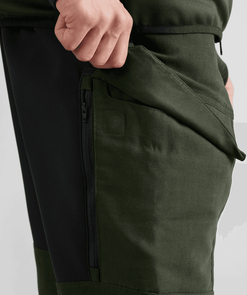 Scandinavian Trousers Green/Black, view: 2