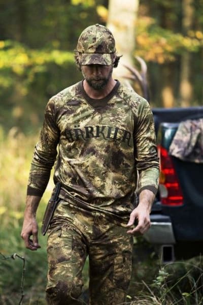 Lynx L/S T-shirt AXIS MSP® Forest Green, view: 3