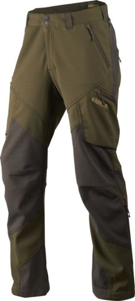 Lagan Trousers Pürsch Willow Green/Deep Brown, view: 0