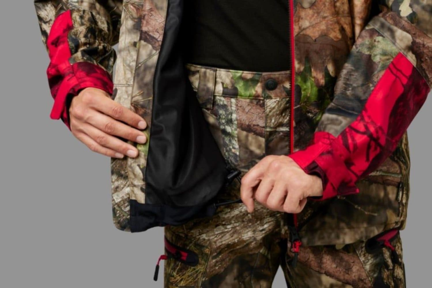 Moose Hunter 2.0 GTX Jacket MossyOak Break-Up Country/MossyOakRed, view: 5
