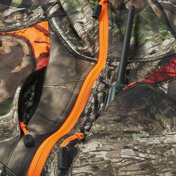 Moose Hunter Fleecejacka MossyOak New Break-Up/Blaze Orange, view: 5
