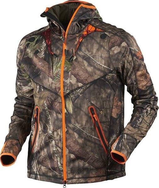Moose Hunter Fleecejacka MossyOak New Break-Up/Blaze Orange, view: 0